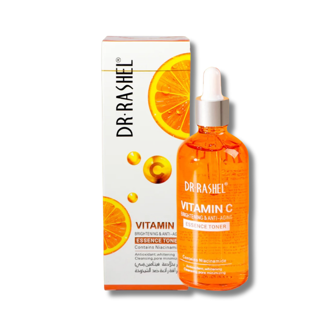 Dr.Rashel Brightening And Anti-Aging Essence Toner With Vitamin C- 100ml Dr.Rashel Brightening And Anti-Aging Essence Toner With Vitamin C- 100ml